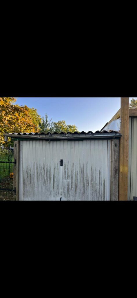 Remplacement d&rsquo;une toiture de garage – fibrociment dégradé