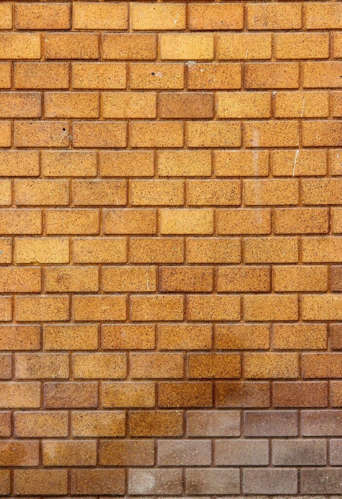 bricks, wall, brick wall, orange wall