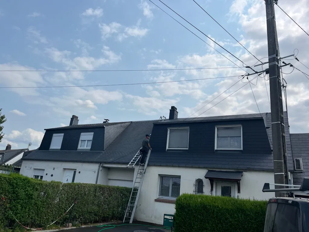 Rénovation toiture & démoussage – Denain (59) – Denain